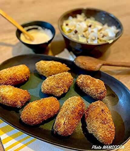 Croquettes de pomme de terre aux sardines