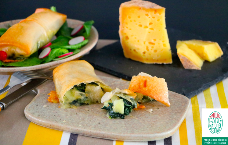 Croustillants à la Tomme des Pyrénées au lait cru