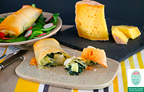 Croustillants à la Tomme des Pyrénées au lait cru