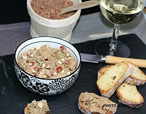 Dip vegan de lentilles blondes aux épices