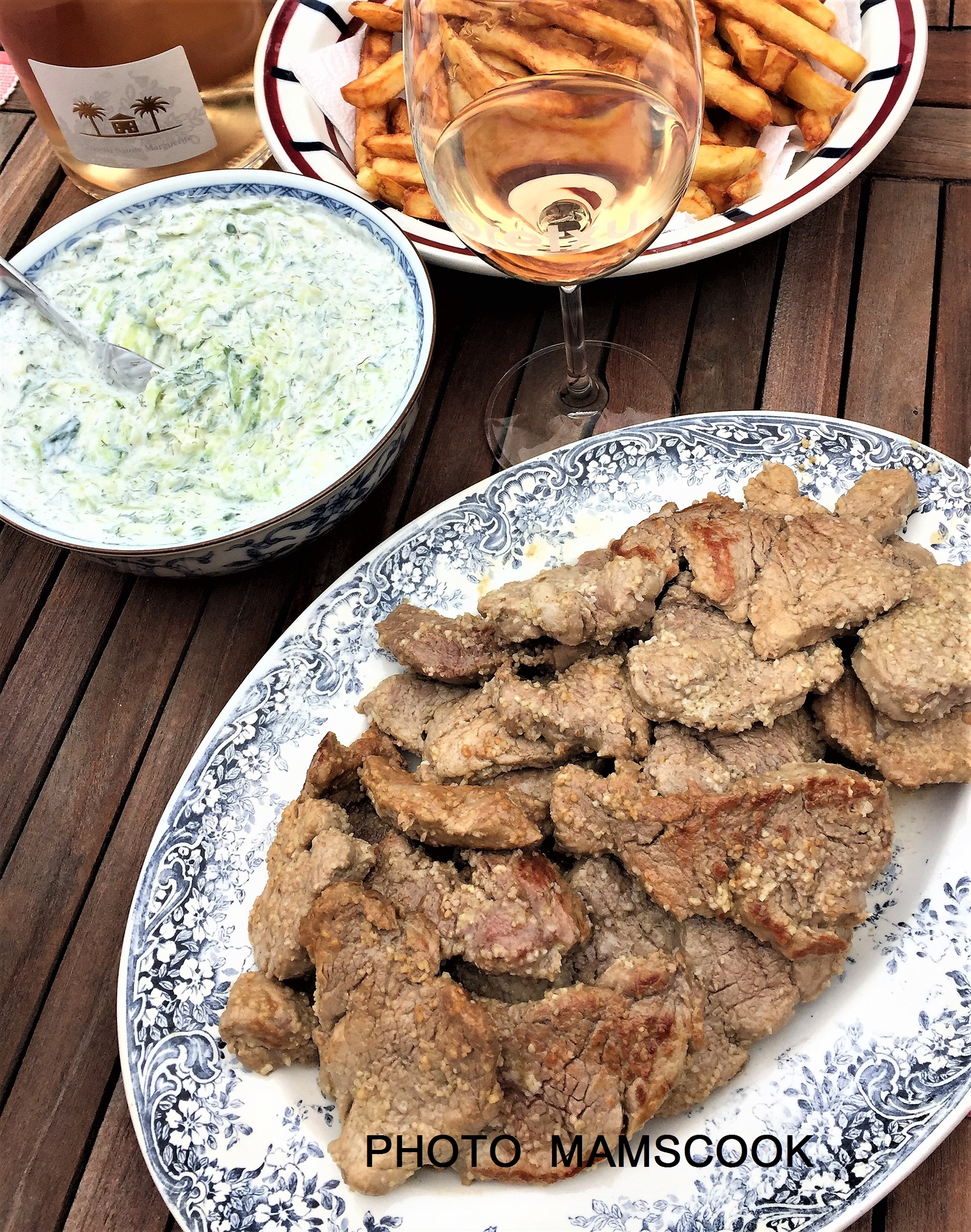 Filet mignon à la plancha marinade "qui vient d'Athènes"