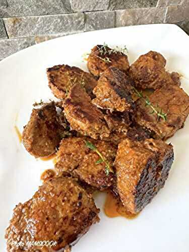 Filet mignon à la provençale à la plancha