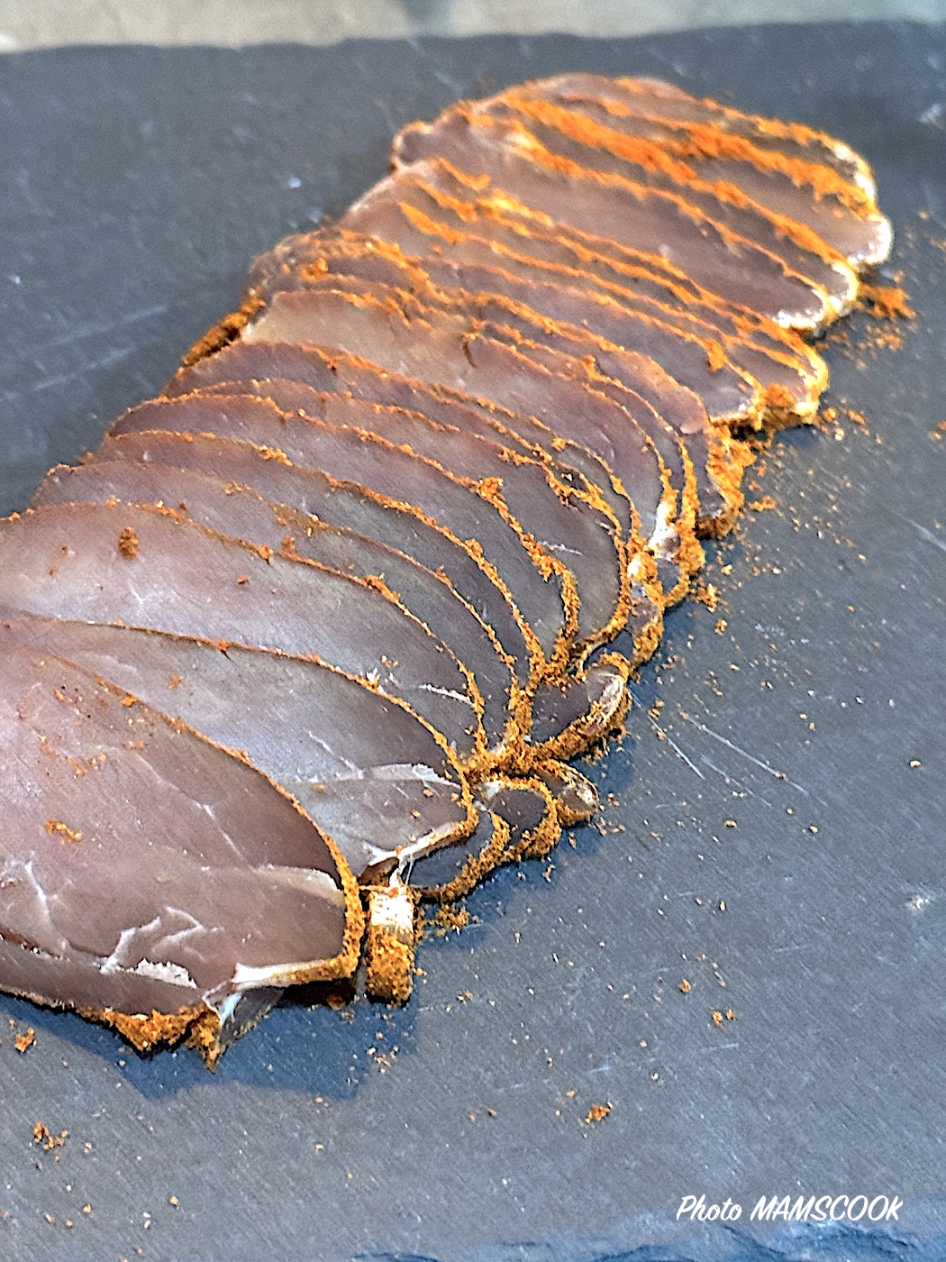 Filet mignon séché au paprika