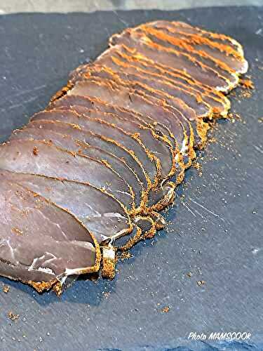 Filet mignon séché au paprika