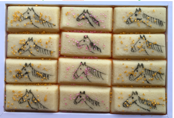 Financiers au thé matcha de Marlène Vandramelli