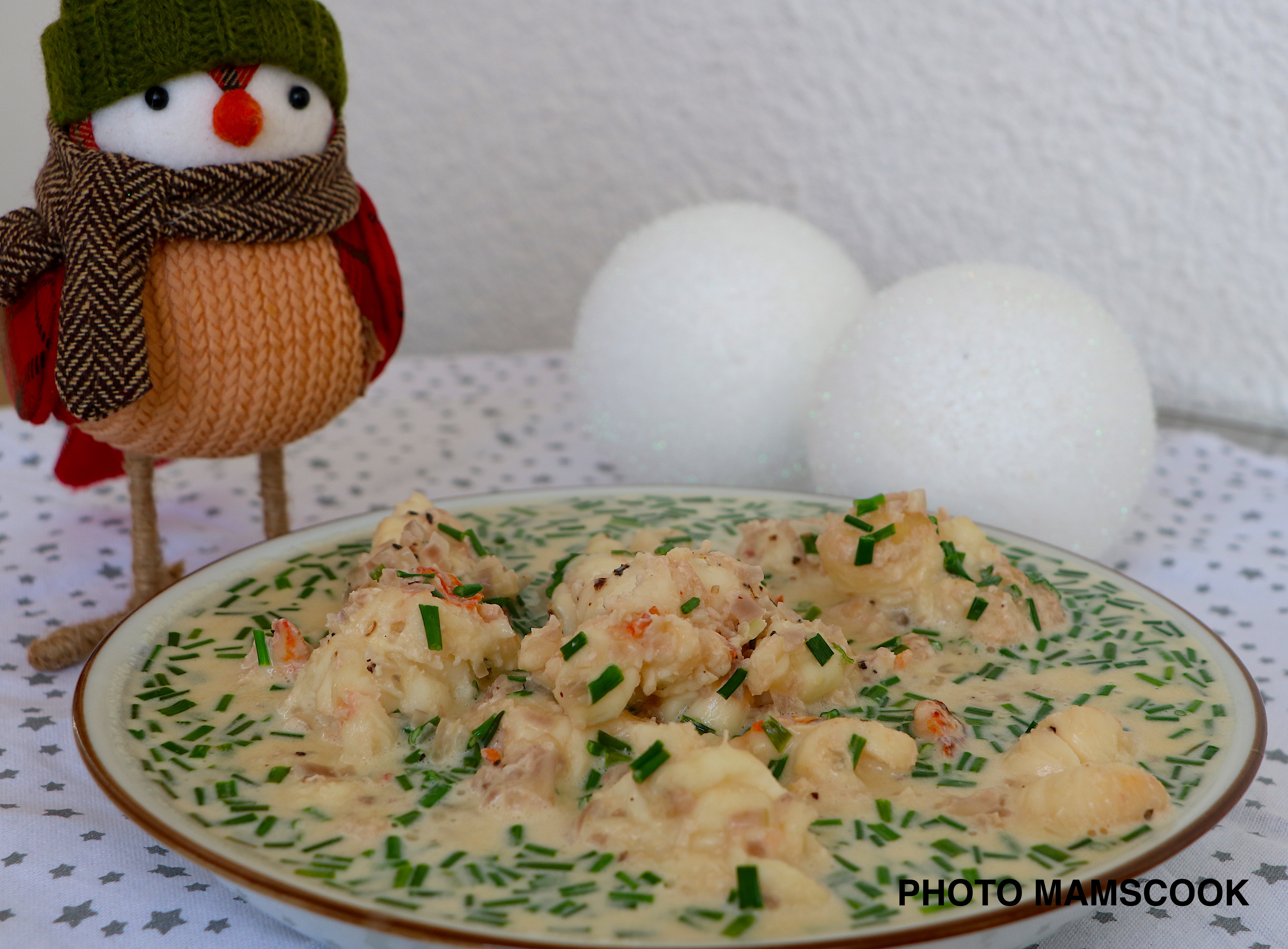 Fricassée de langoustes à la crème et au Sauternes
