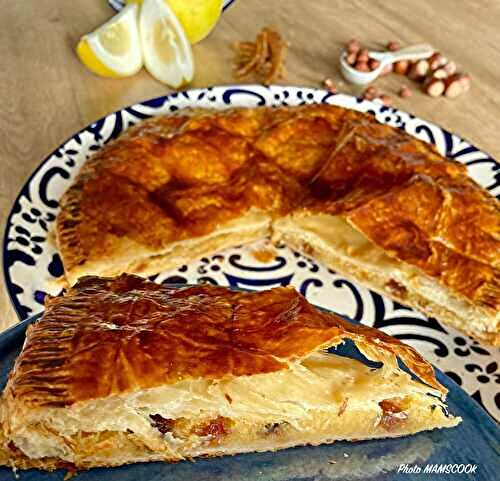 Galette aux noisettes et cédrat confit