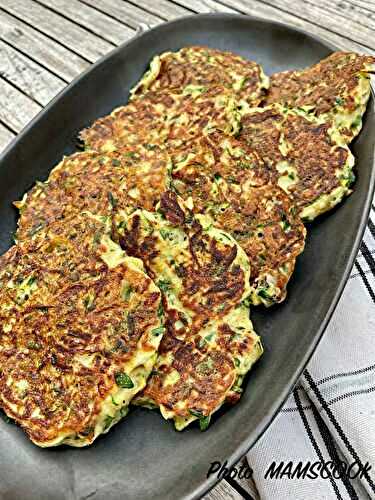 Galettes de courgettes au parmesan