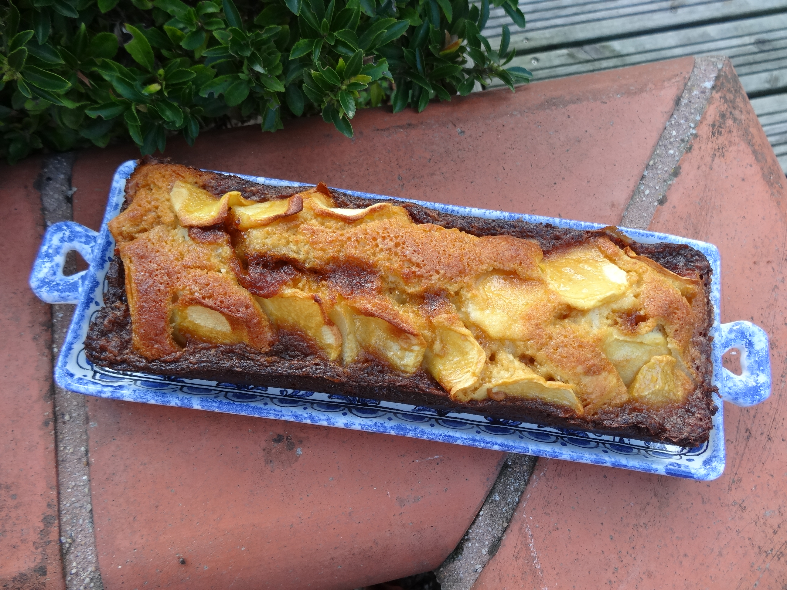 Gâteau aux pommes de l'enfance