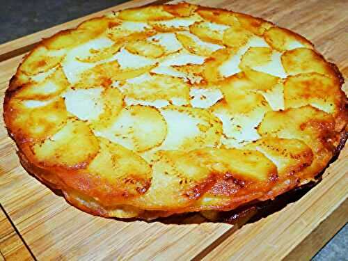 Gâteau de pommes de terre à la tomme de brebis des Pyrénées