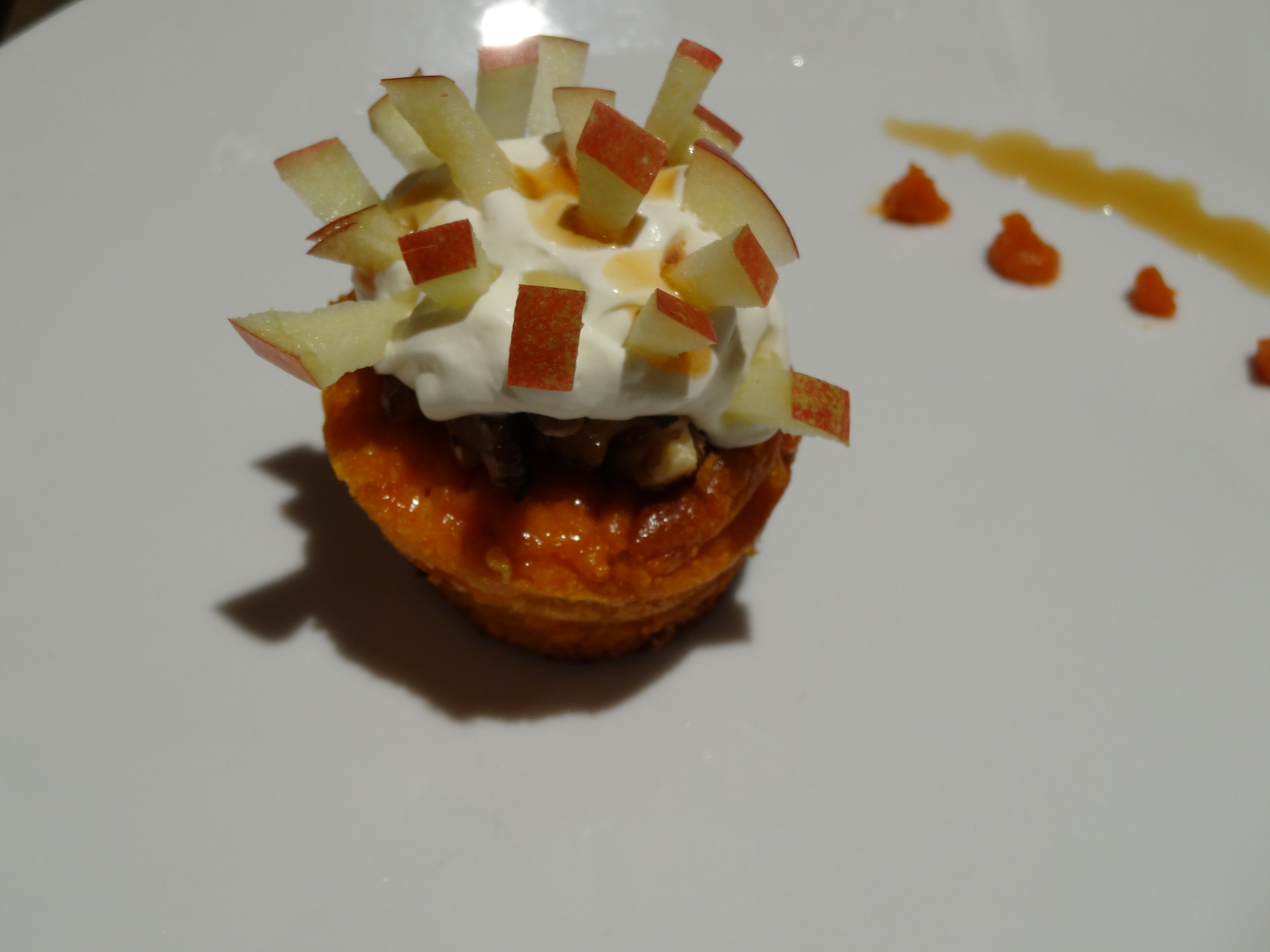 Gâteau de Thanksgiving au potiron de Christopher