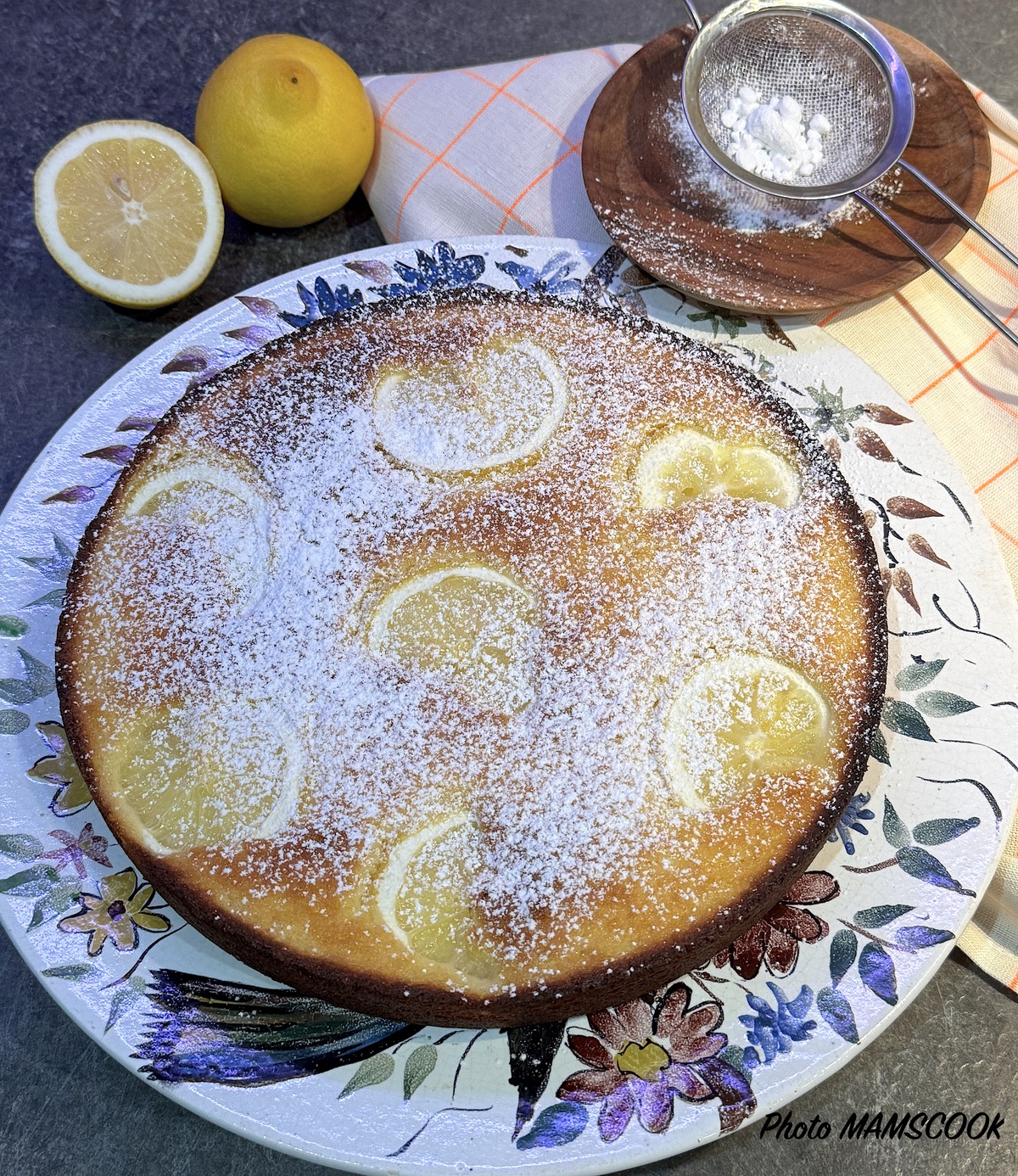 Gâteau minute au citron