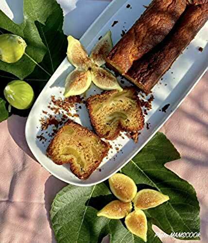 Gâteau provençal aux figues fraiches
