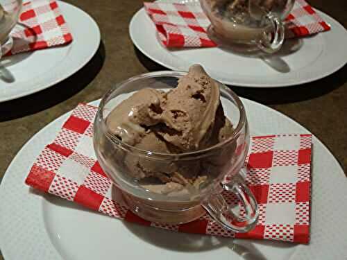 Glace frozen yogourt au Nutella
