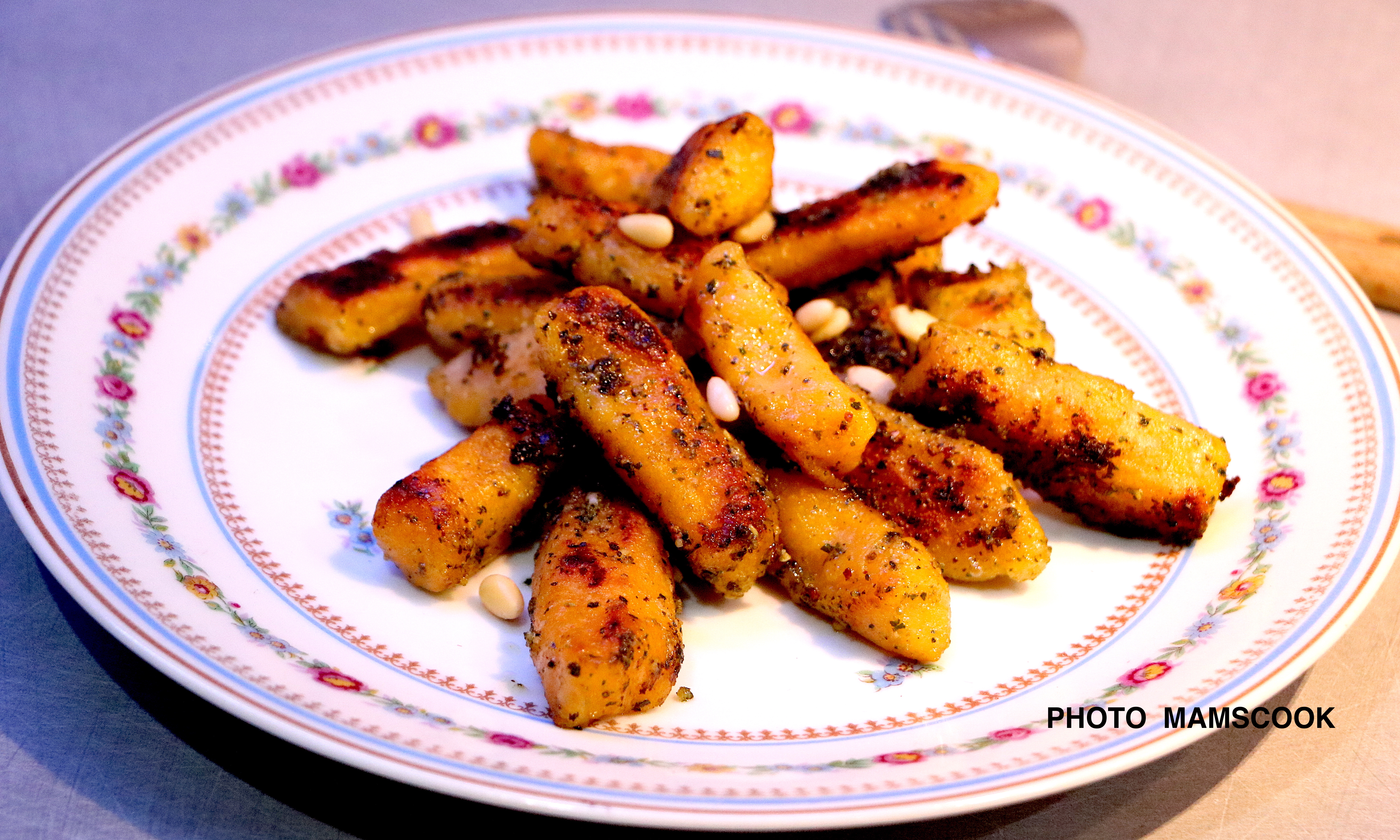 Gnocchis de butternut au pesto