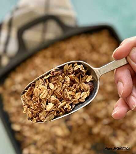 Granola au sirop d'érable
