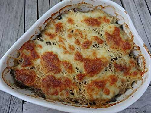 Gratin d'aubergines au cumin