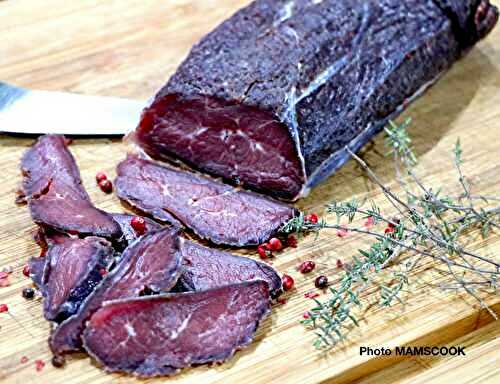 Gravlax de magret de canard aux baies roses et à l'Armagnac