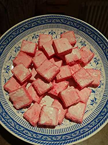 Guimauves aux fruits frais