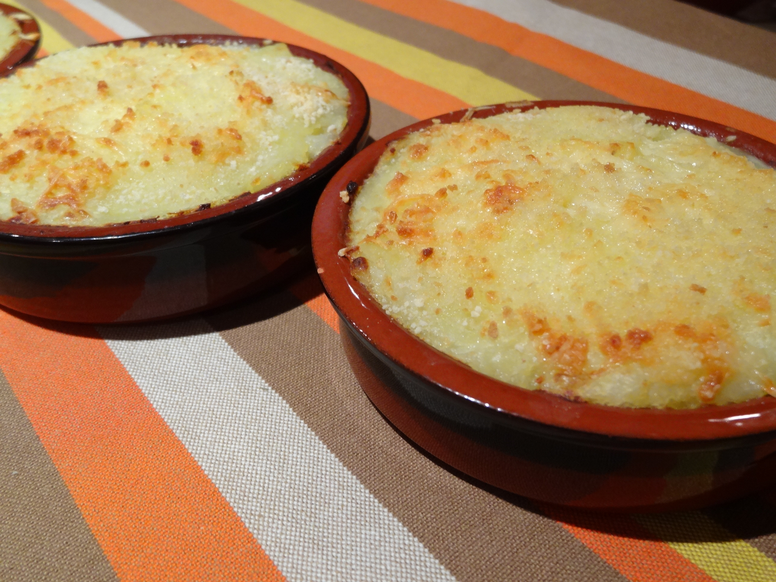 Hachis parmentier au confit de canard et aux navets
