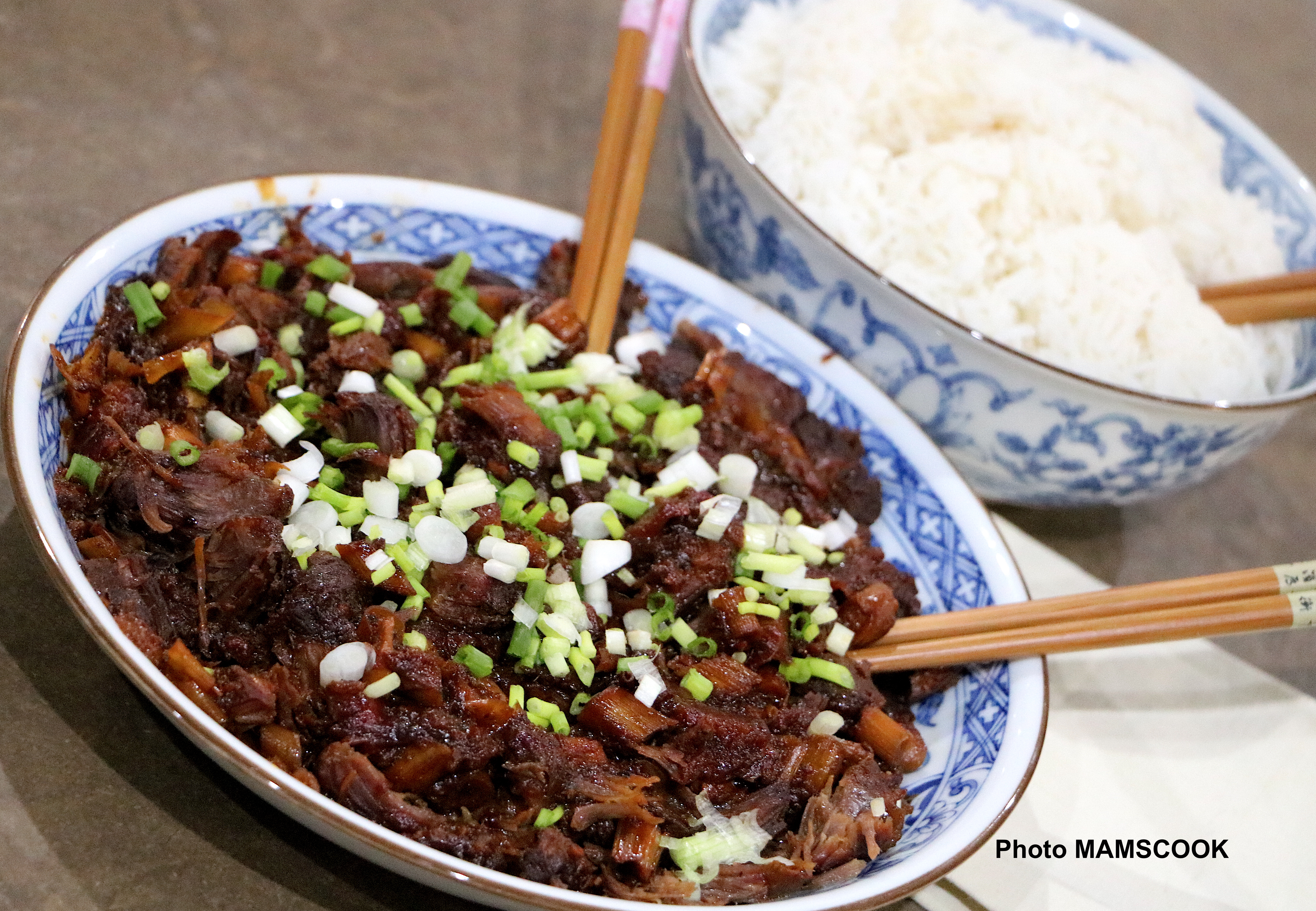 Joues de porc façon Thaï, effilochées ou pas!