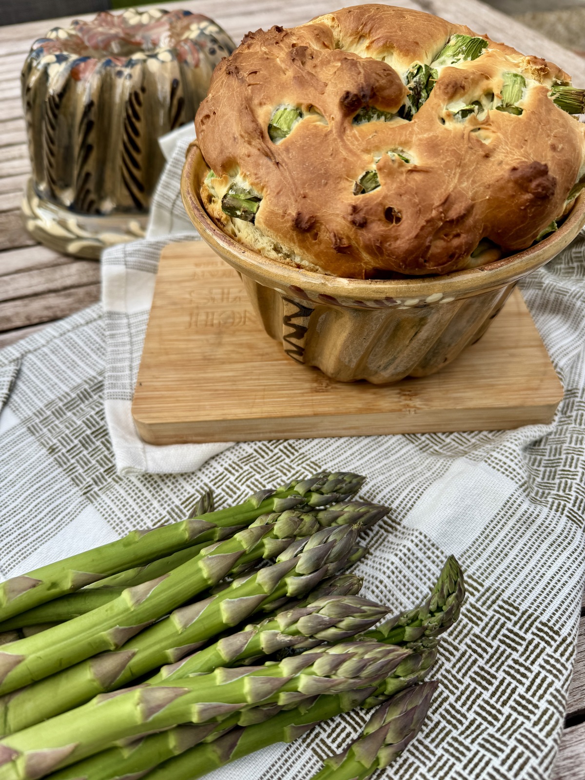 Kouglof aux asperges