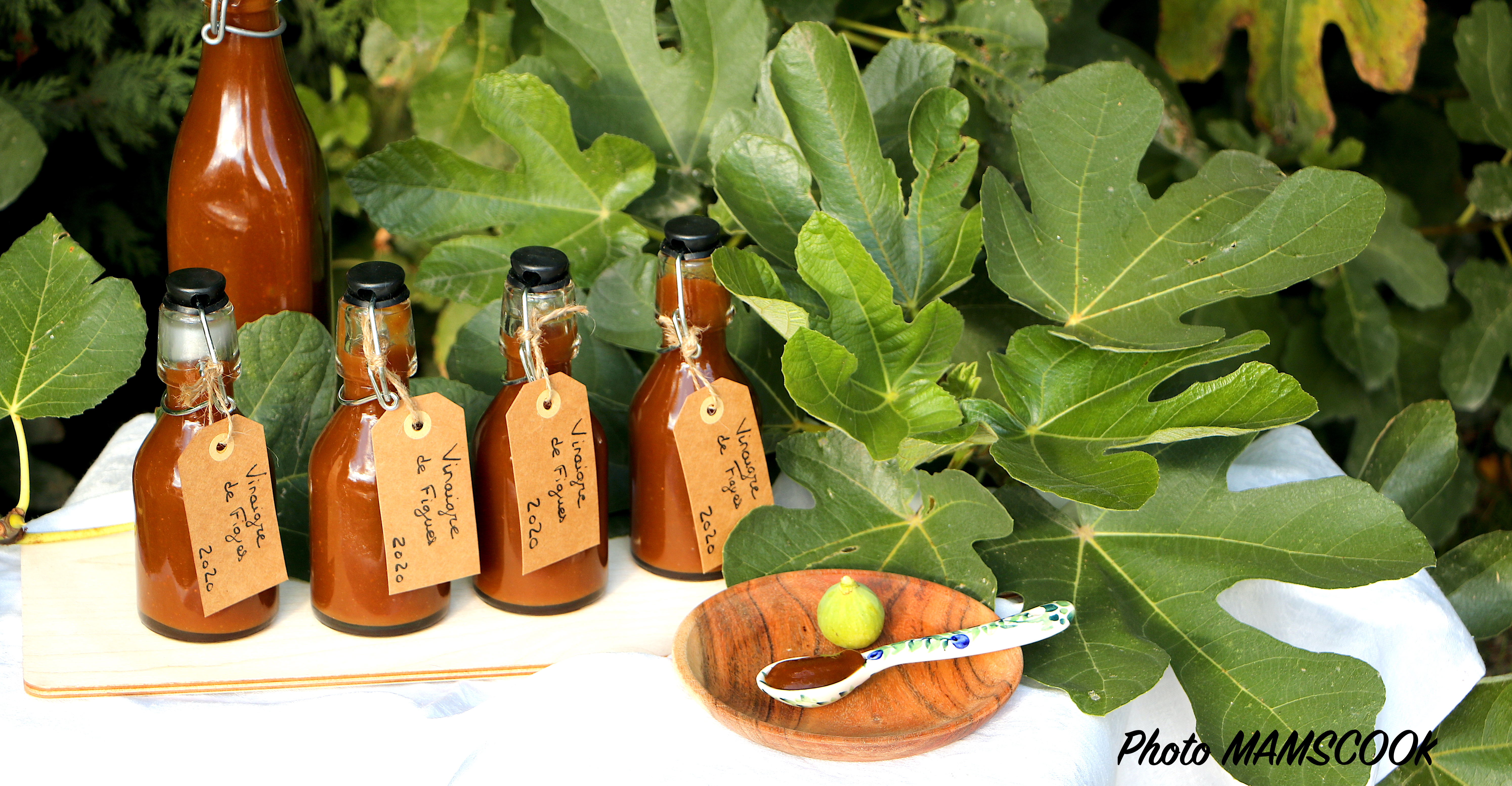 La recette du vinaigre de figues maison de Perrine