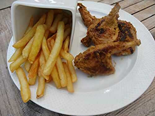 Lapin à la plancha, marinade à la moutarde