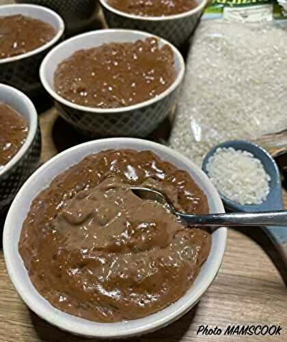 Le riz au lait au chocolat de ma mémé