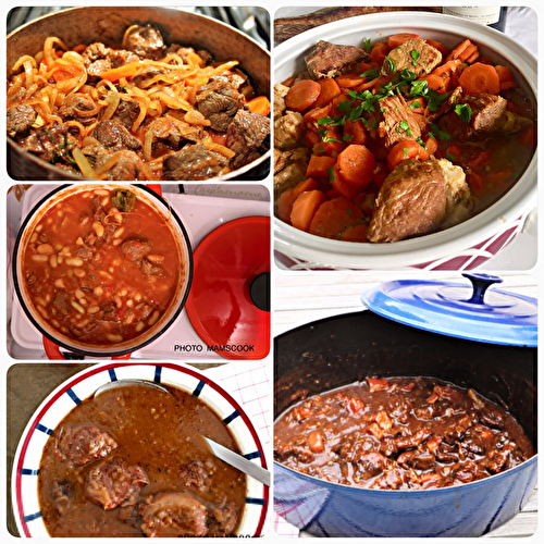 Les plats mijotés, les plats de nos grands-mères...