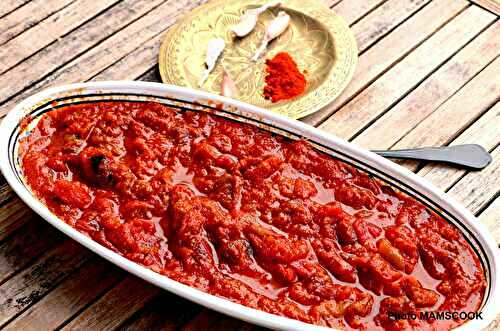 Ma choukchouka, salade marocaine aux poivrons grillés