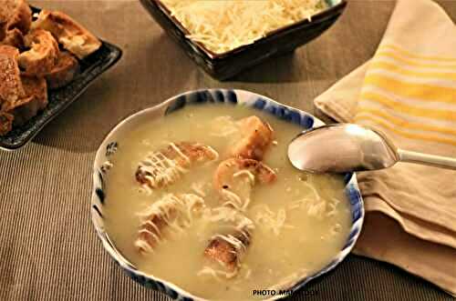 Ma soupe à l'oignon