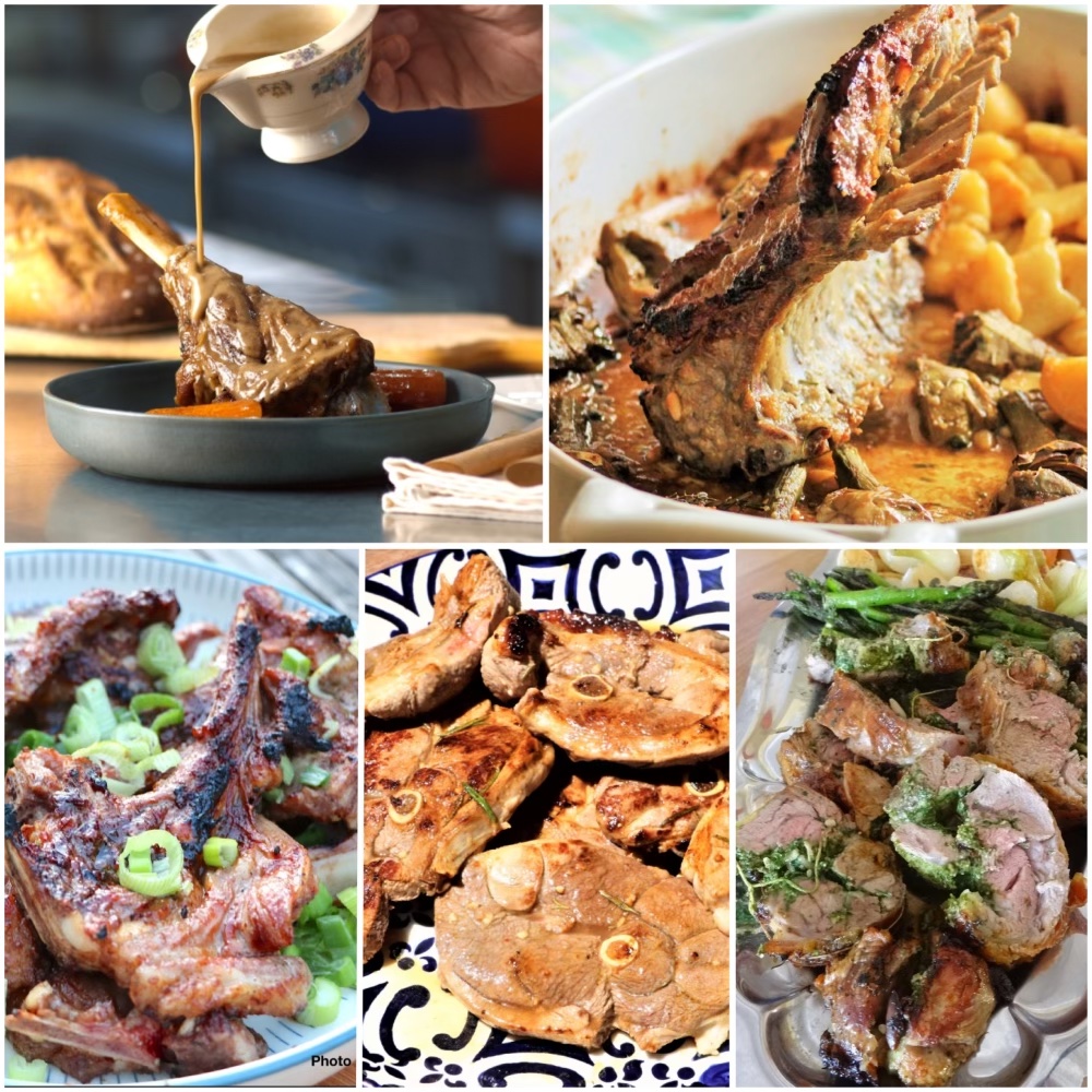 Manger de l'agneau à Pâques...