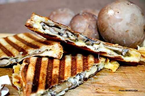 Mes croques Monsieur aux champignons, autrement appelés Croq'champi!