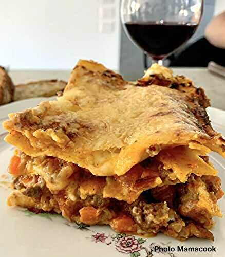 Mes lasagnes alla bolognese