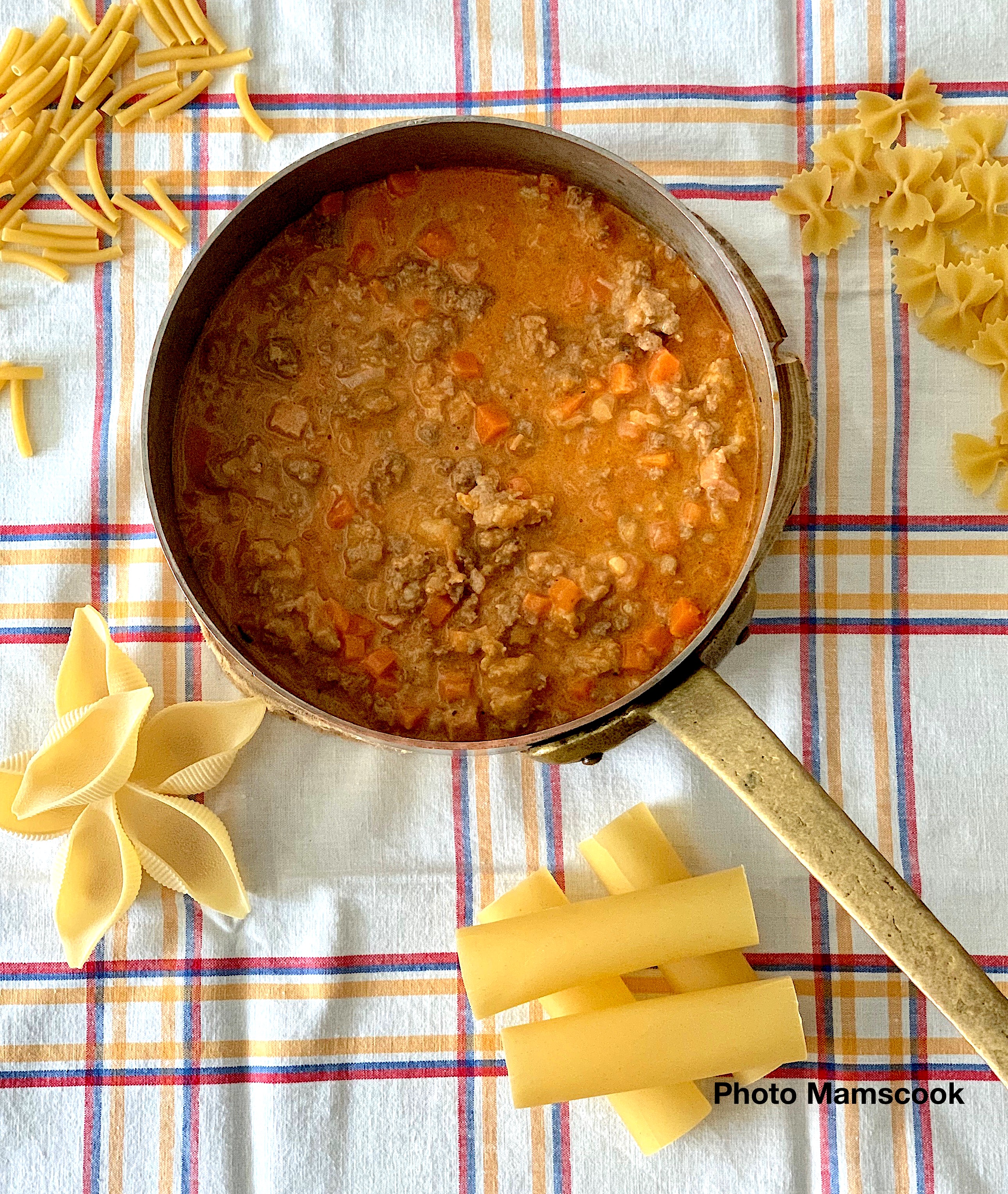 Mon Ragù alla Bolognese comme en Italie, appelé en France Sauce Bolognaise