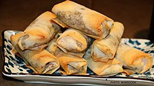 "Nems" au confit de canard et...