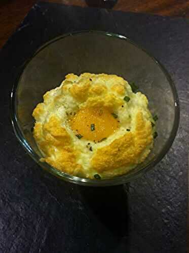 Oeuf cocotte au Mont d'Or