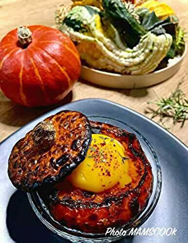 Oeuf en cocotte de mini potimarron