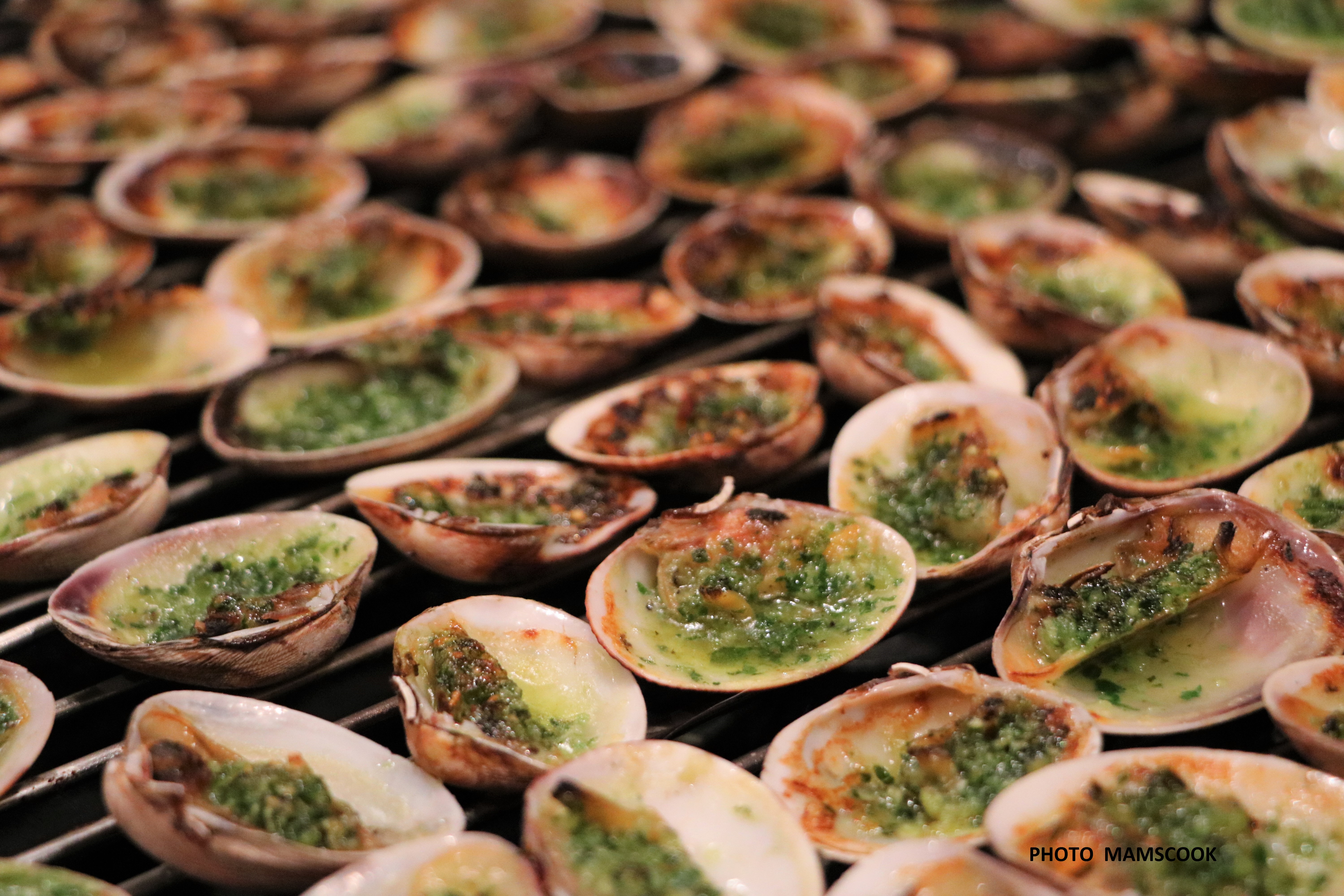 Palourdes farcies gratinées