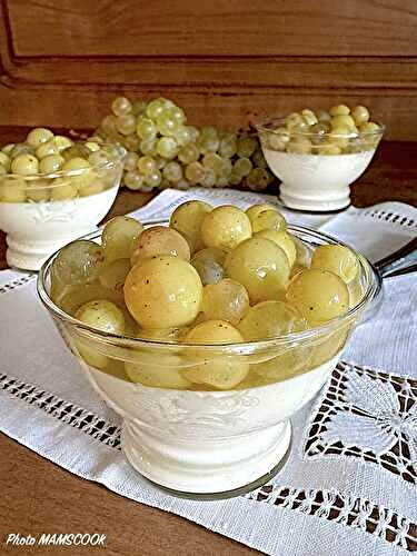 Panna Cotta acidulée au Chasselas de Moissac AOP