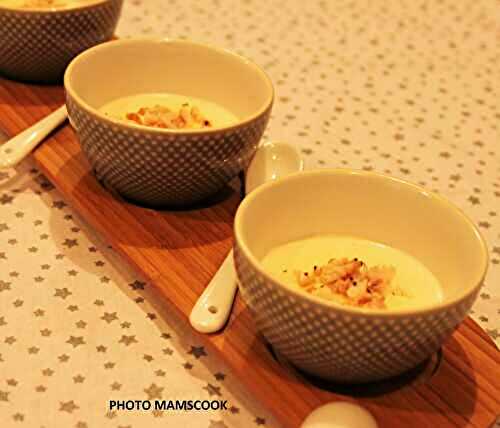 Panna cotta au maquereau fumé