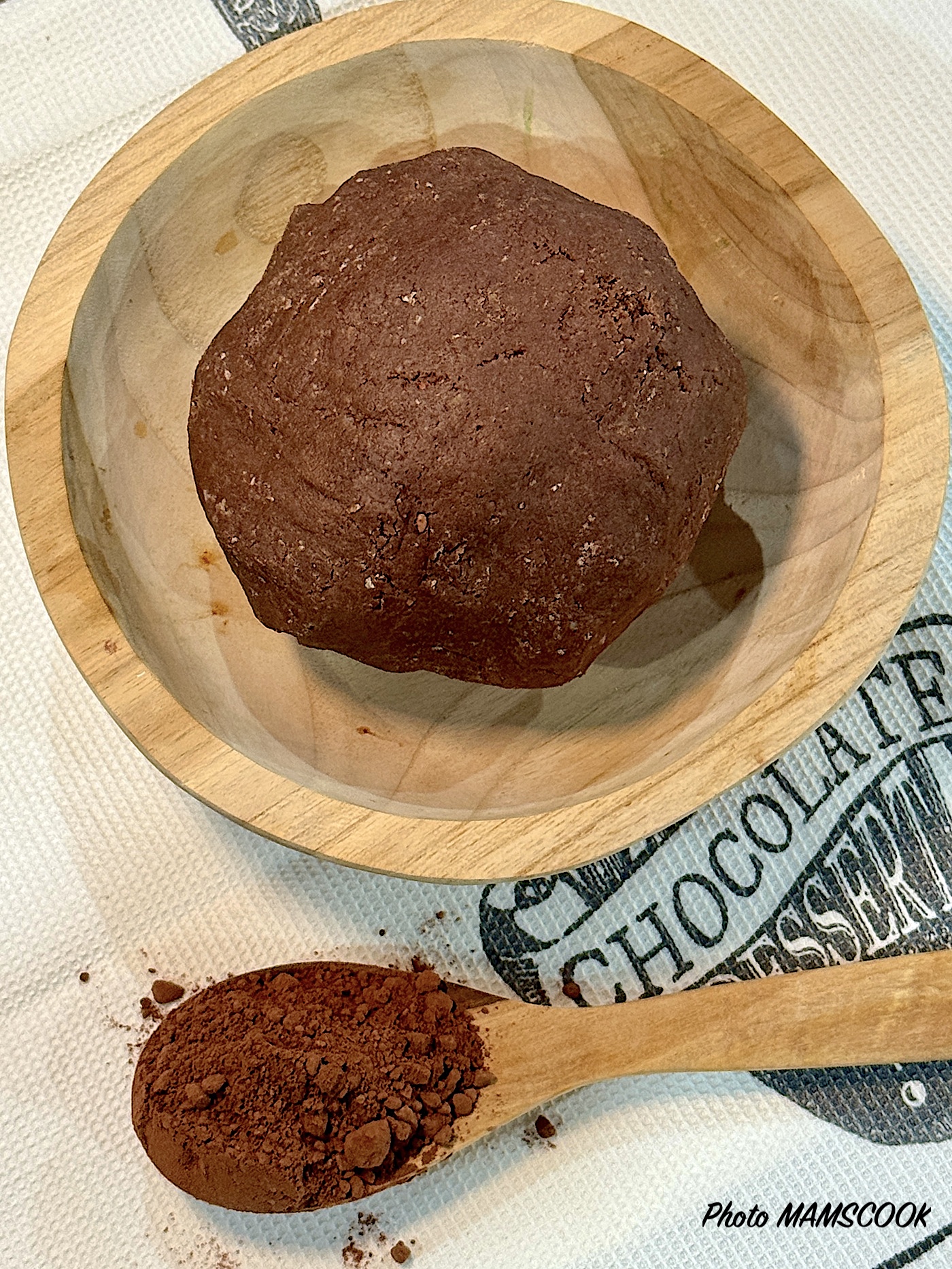 Pâte sablée au cacao