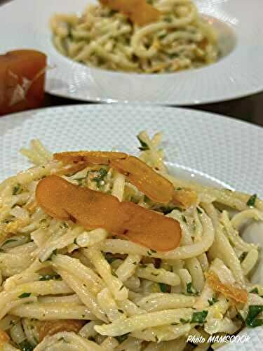 Pâtes à la poutargue