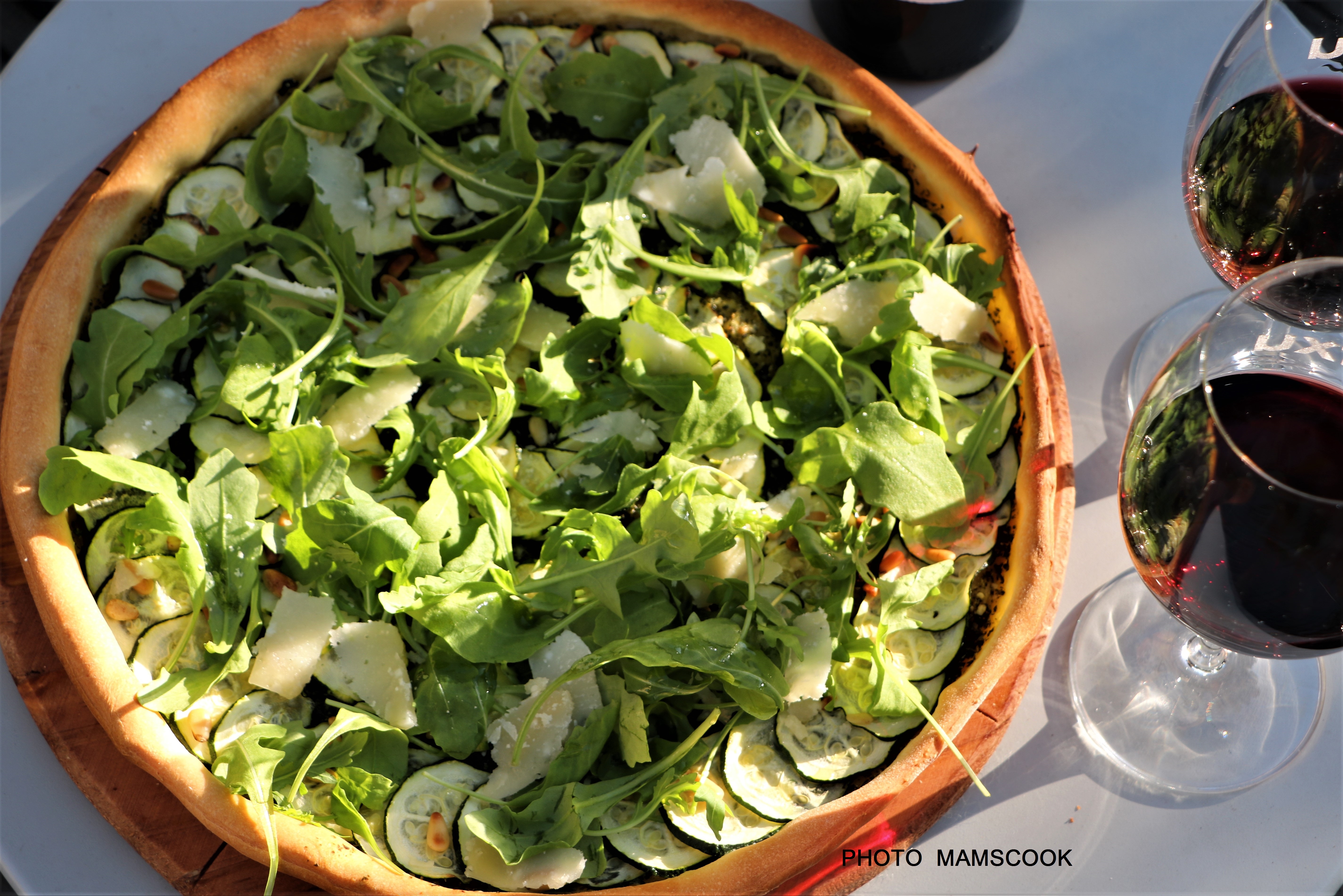 Pizza verte à ma façon (ou "Pizza verde" comme en Italie!)