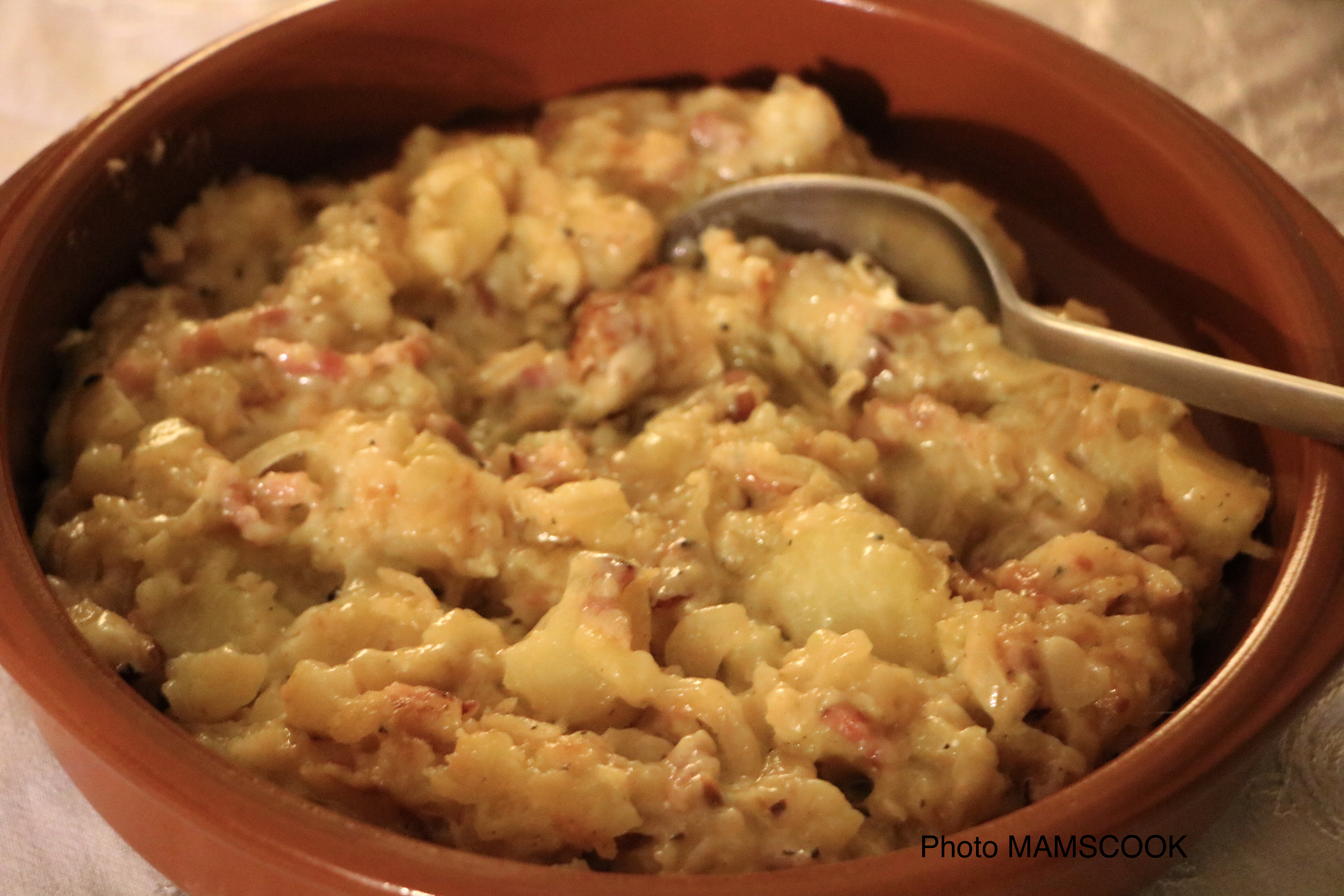 Poêlée au comté un peu comme une tartiflette