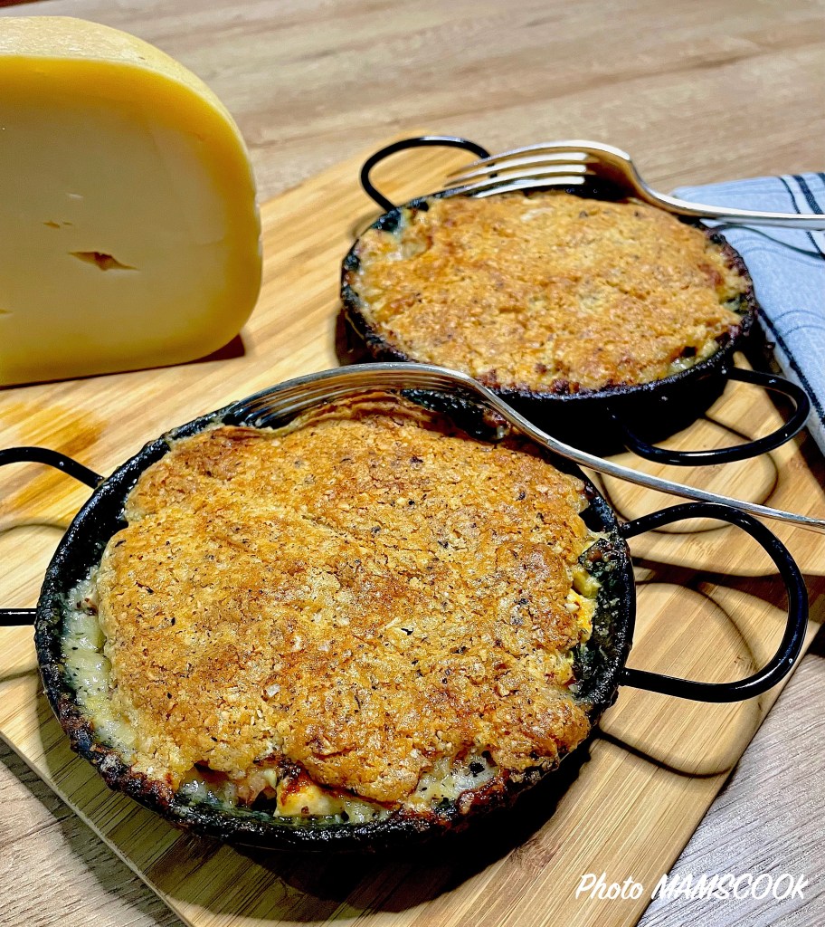 Poulet aux courgettes en croute de Tomme des Pyrénées IGP Brebis-Vache