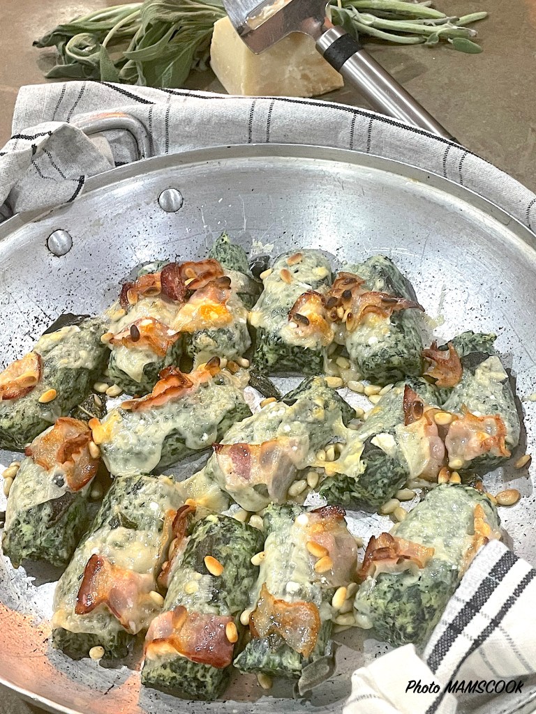 Rabaton du Piémont, comme des gnocchis aux herbes!