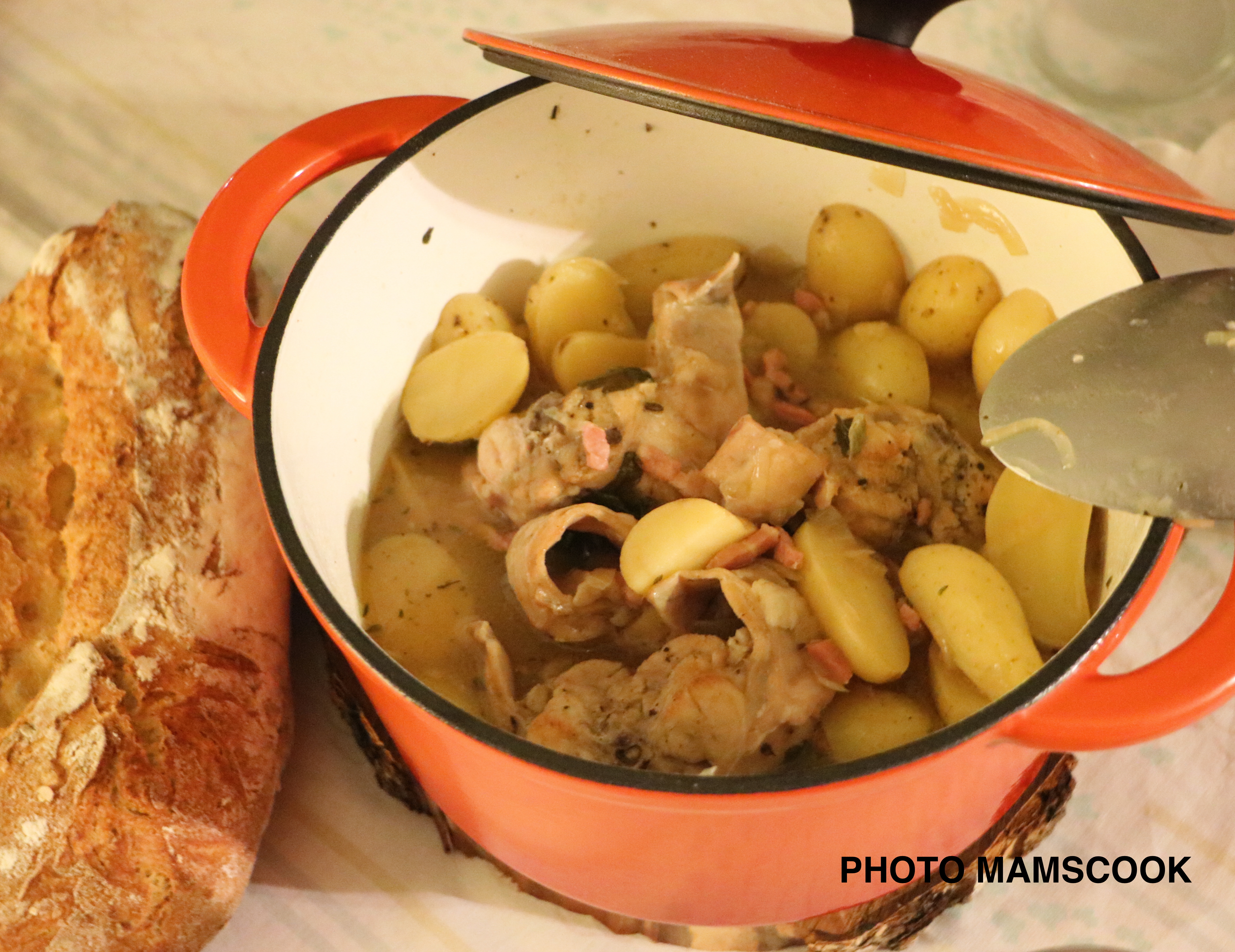 Râbles de lapin en gibelotte