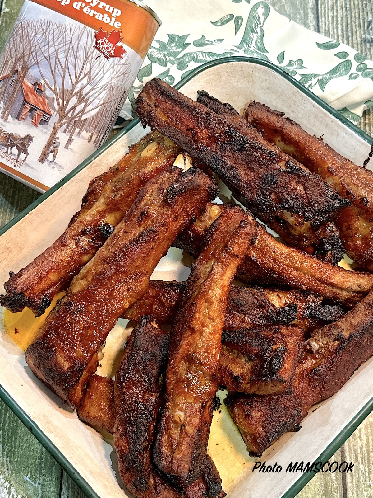 Ribs au sirop d'érable